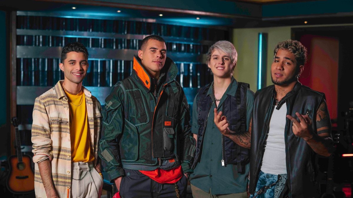 Integrantes de CNCO.