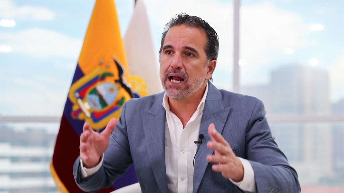 Fotografía de archivo de Gustavo Manrique, ministro del Ambiente, Agua y Transición Ecológica de Ecuador.