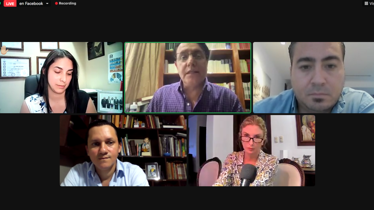 La Comisión de Fiscalización sesión de manera virtual.