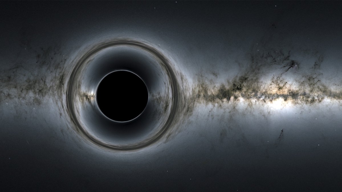 Los agujeros negros distorsionan la luz que proviene de los objetos que los rodean.