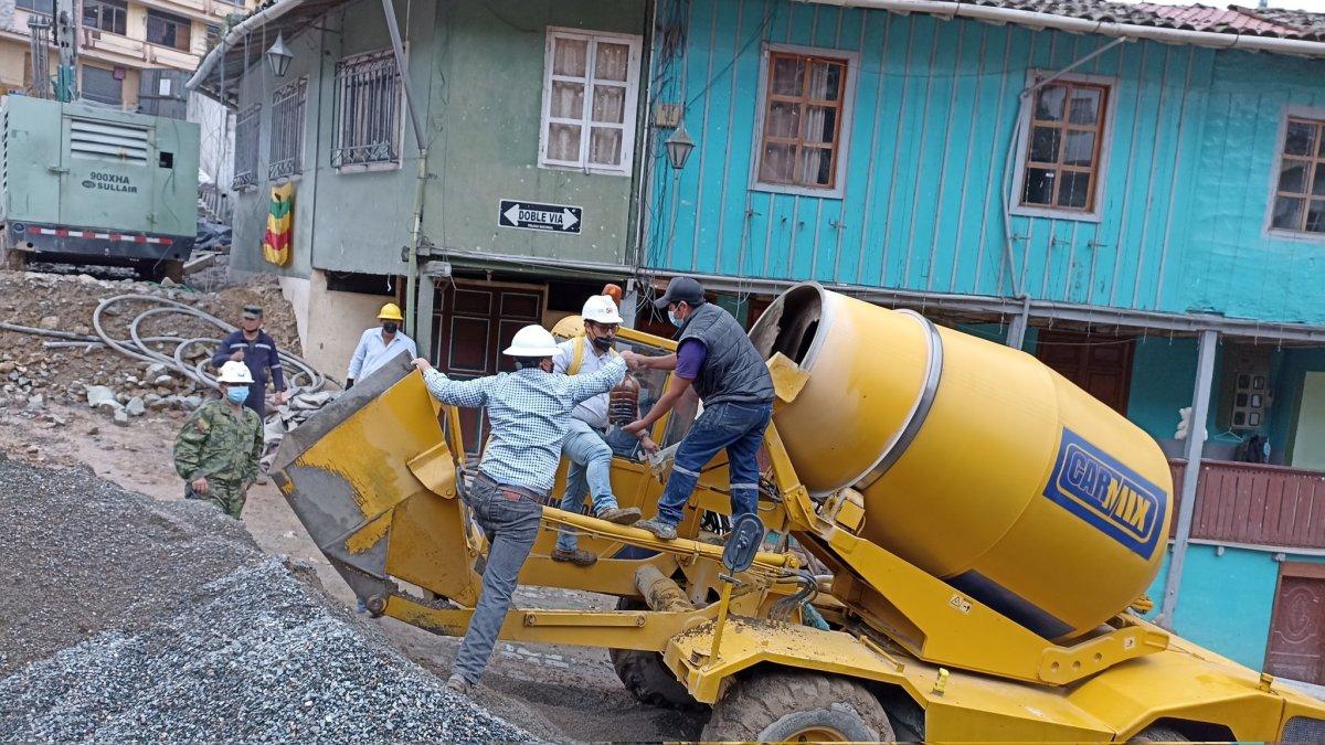 Materiales. La mezcla de relleno está compuesta de cemento, arena, agua, aditivo y grava tipo ripia.