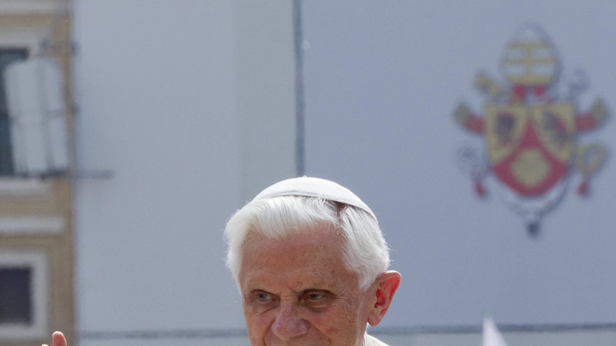 El papa emérito Benedicto XVI, en una fotografía de archivo