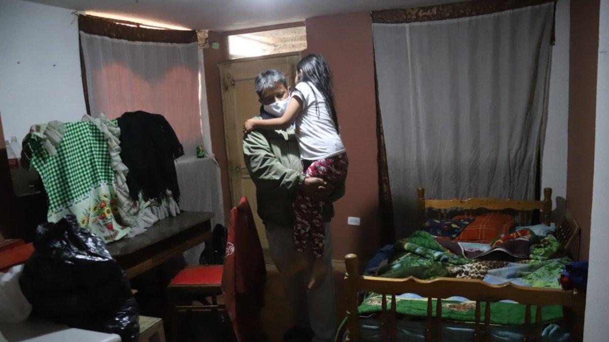 Familia. Jesús Cañaveral quedó a cargo del cuidado de su sobrina.