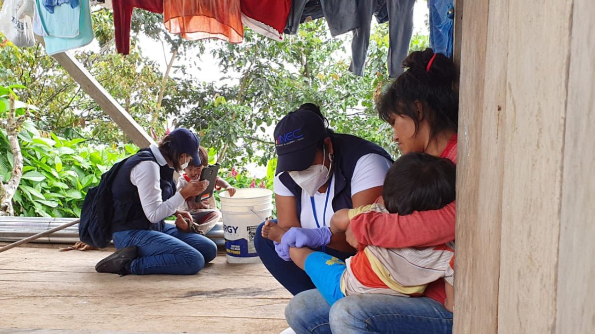 Avance. La encuesta intercensal se desarrolla en el cantón Limón Indanza, en la provincia Morona Santiago.