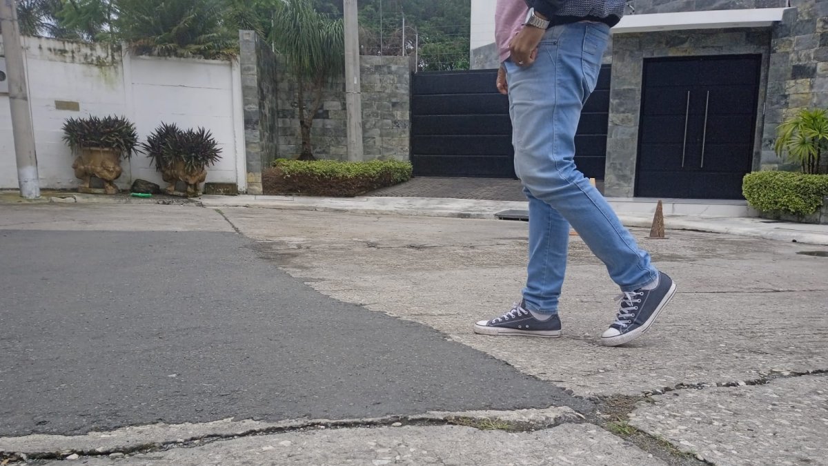 Situación. La novedad ocurre al término de la calle Panorama.