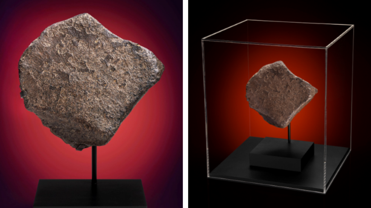 Entre las joyas hay rocas marcianas.