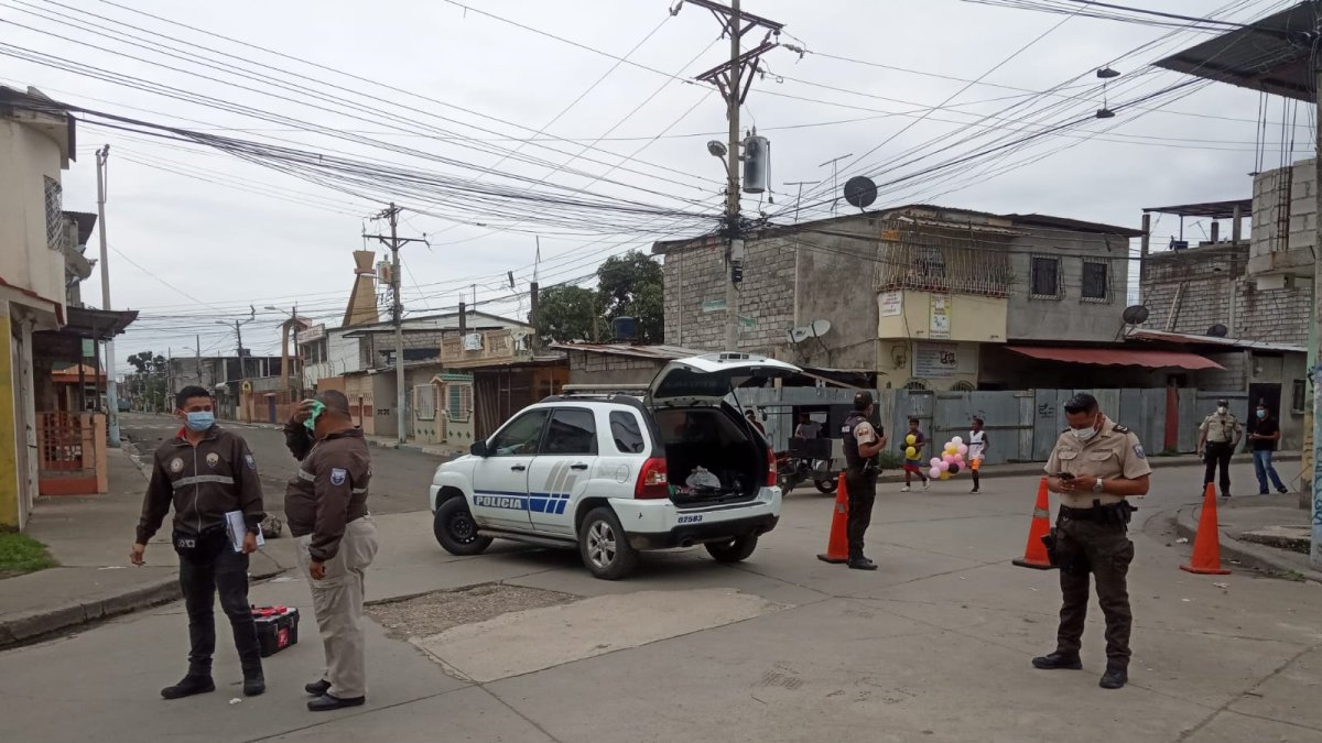 La Policía llegó luego de la reyerta entre hombres armados, que dejó un herido.