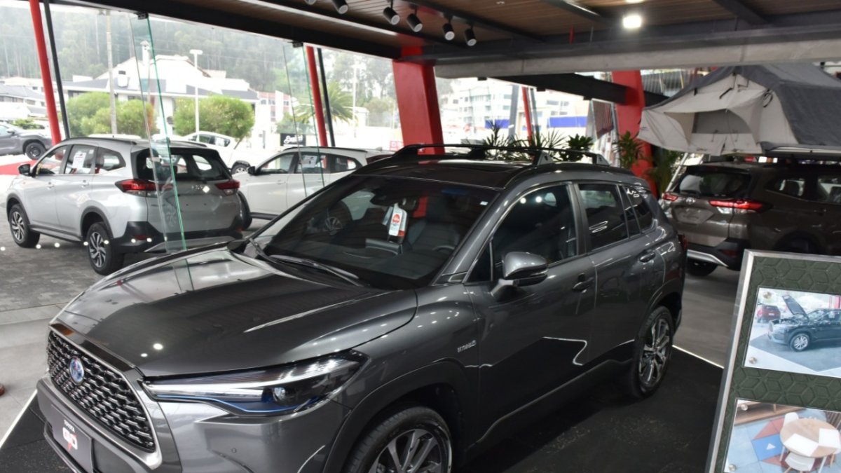 En Casabaca, uno de los modelos más exitosos estos meses ha sido el Toyota Corolla Cross.