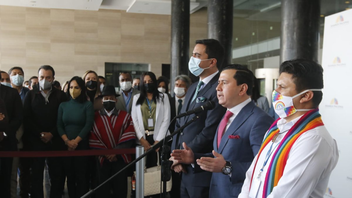 El legislador correísta Ferdinand Álvarez calificó como 