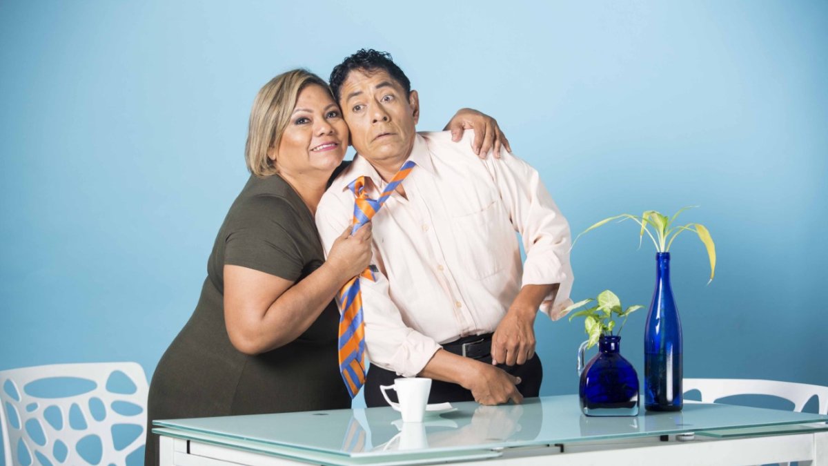 Miriam Murillo y Augusto Enríquez, una de las parejas más estables del medio artístico en Ecuador.