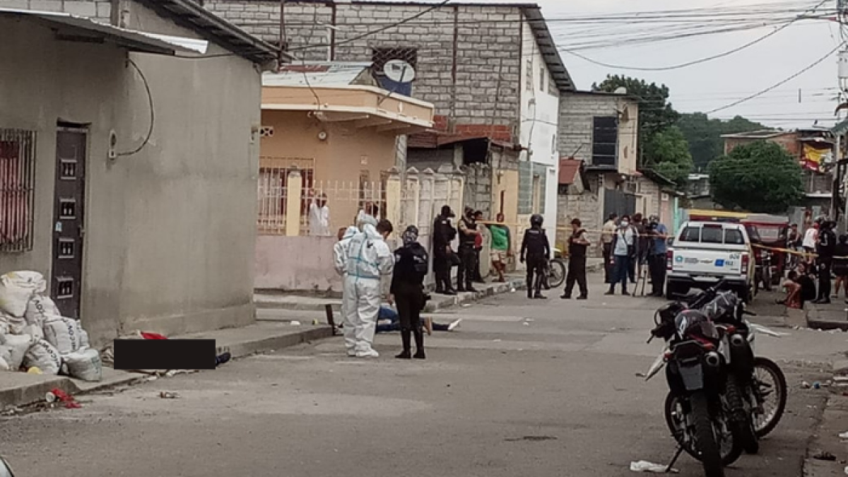 En el sitio, agentes policiales encontraron ocho indicios balísticos