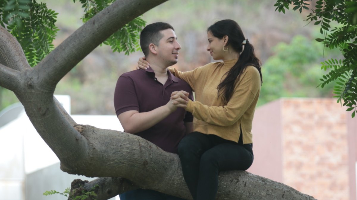 Enamorados. La familia Peñaherrera disfrutará a lo grande su primer San Valentín como casados.