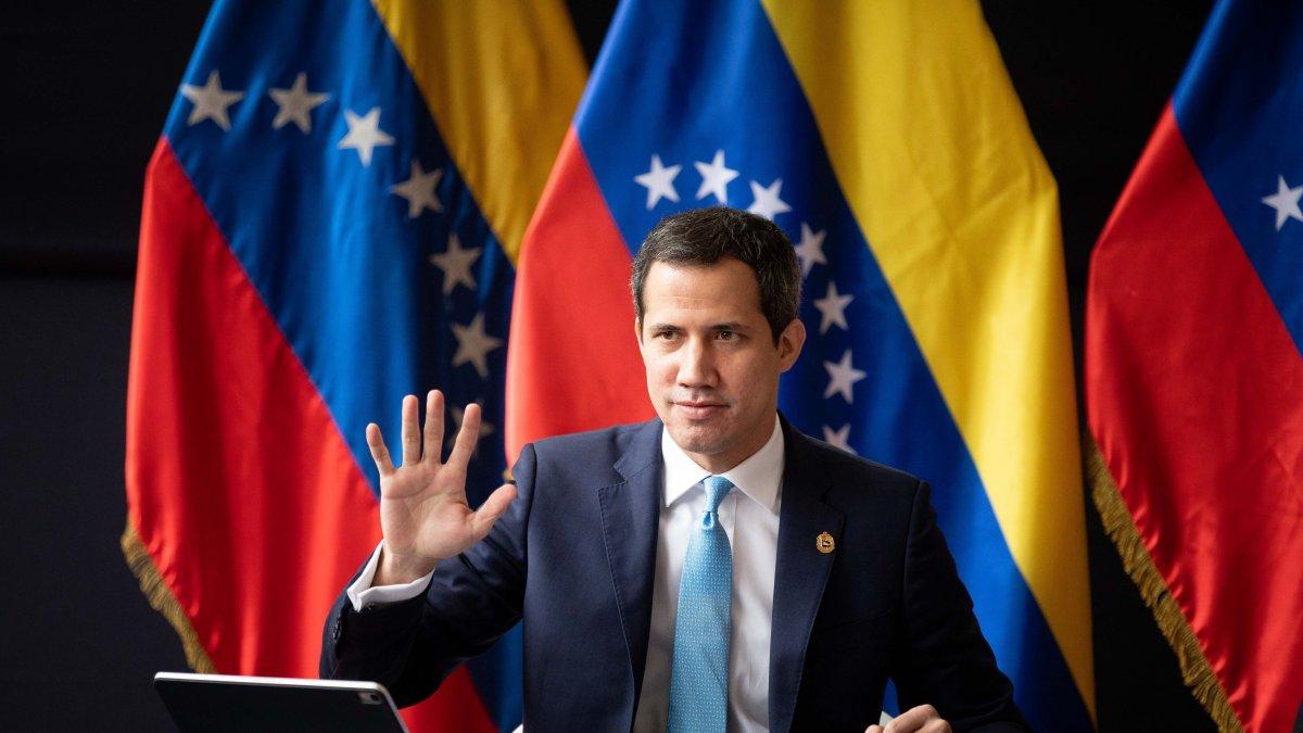 Fotografía de archivo del opositor Juan Guaidó.