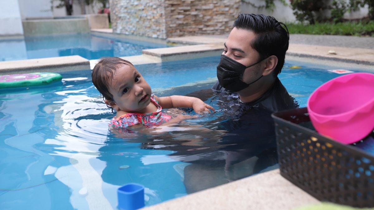 Francesa nació en septiembre de 2019 y fue en mayo del mismo año en el que recién se descubrió la cura para la AME.