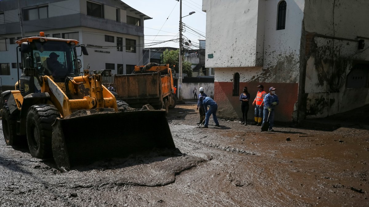 El aluvión provocado por el temporal desbordó las infraestructuras de captación