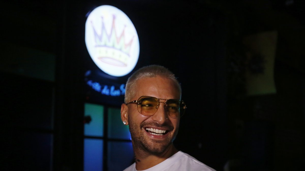 Fotografía de archivo del cantante colombiano Maluma.
