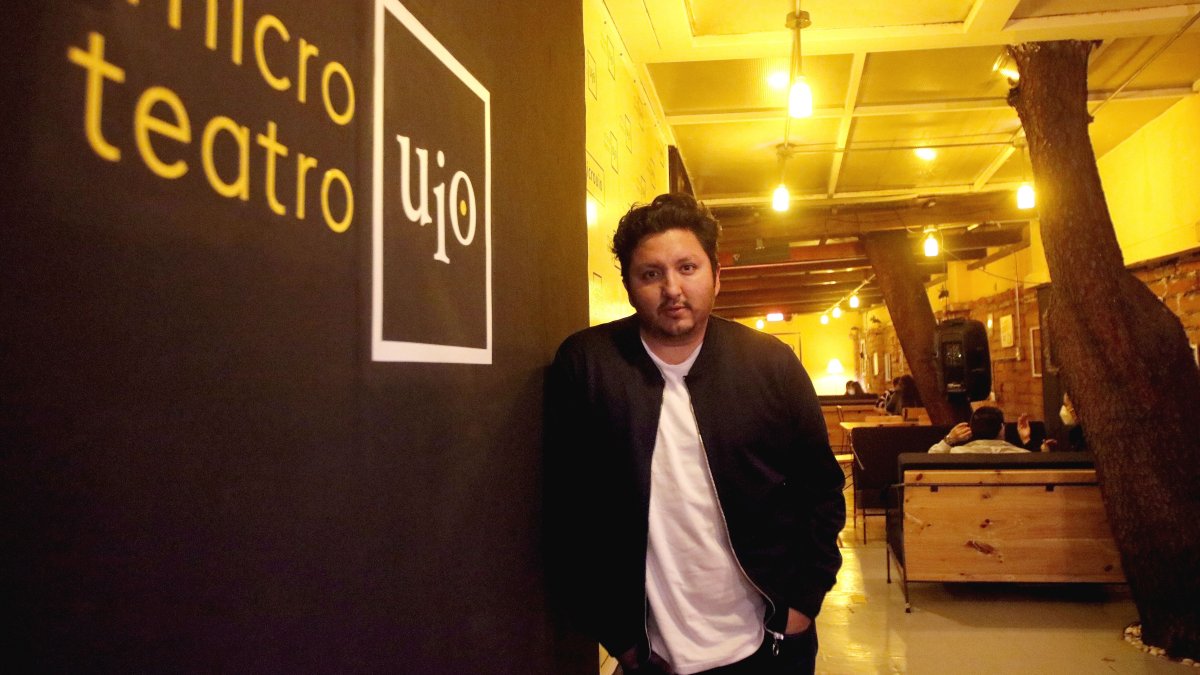 Aunque en los días de confinamiento por la pandemia quiso tirar la toalla, el amor por el microteatro lo empujó a seguir adelante.