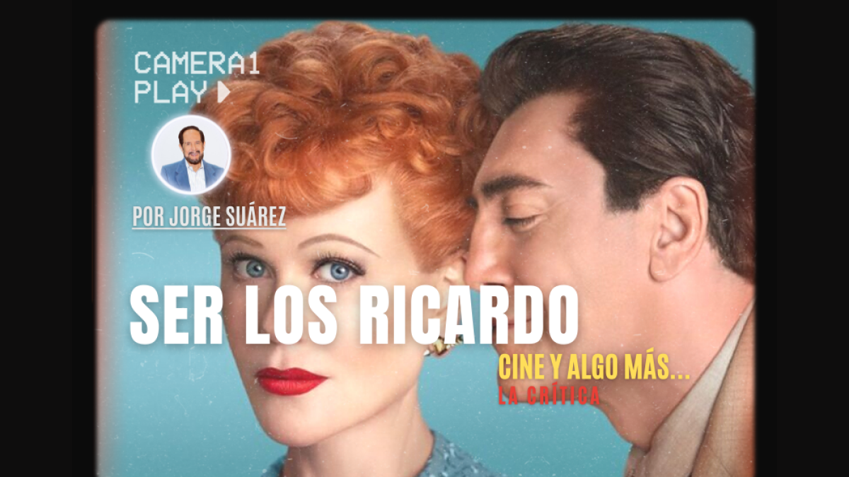 Lucille Ball (Nicole Kidman) y Desi Arnáz (Javier Barden)