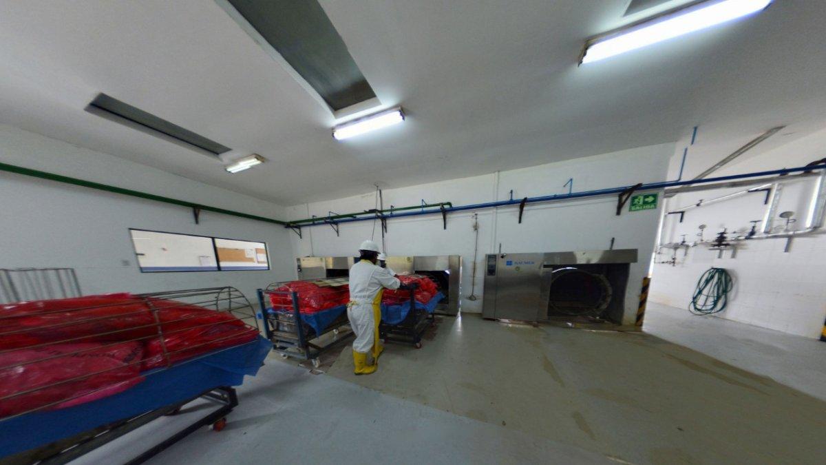 Desechos. La planta tiene la capacidad para procesar 1.000 kilogramos por hora de desechos hospitalarios.