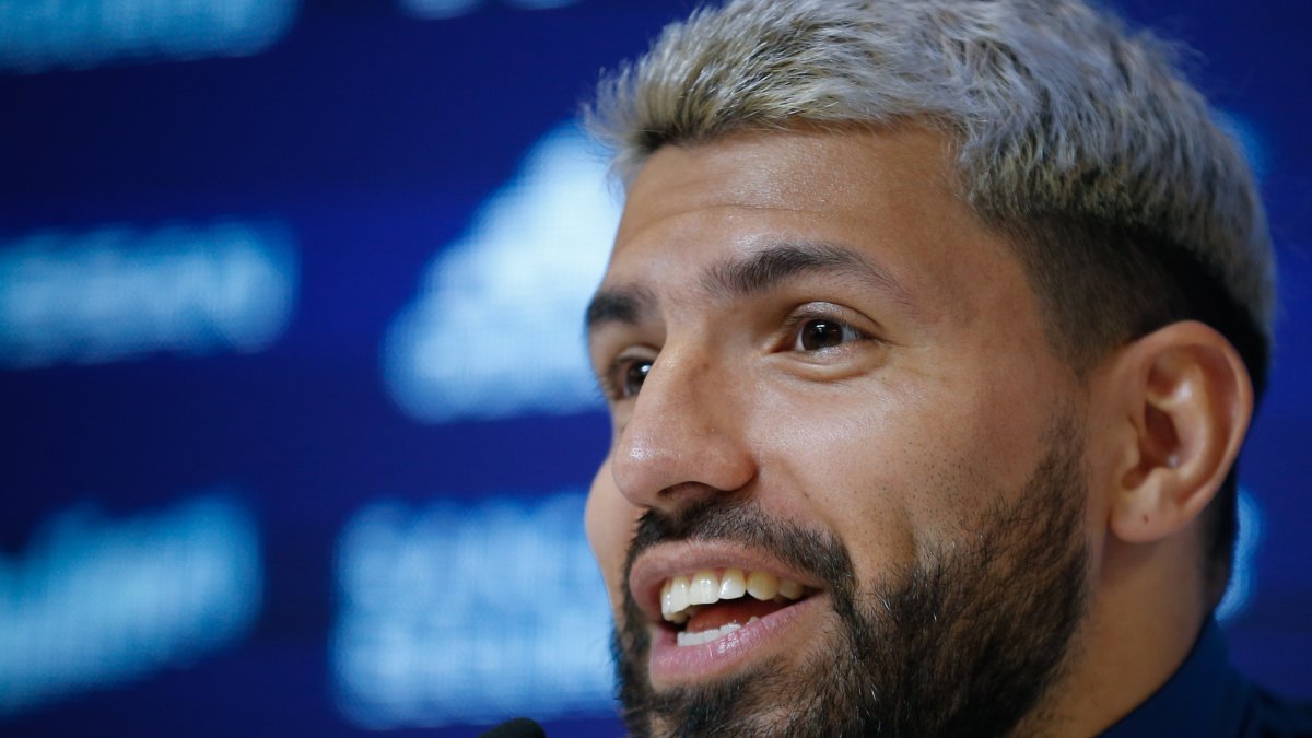 El exdelantero argentino Sergio Agüero, en una fotografía de archivo.