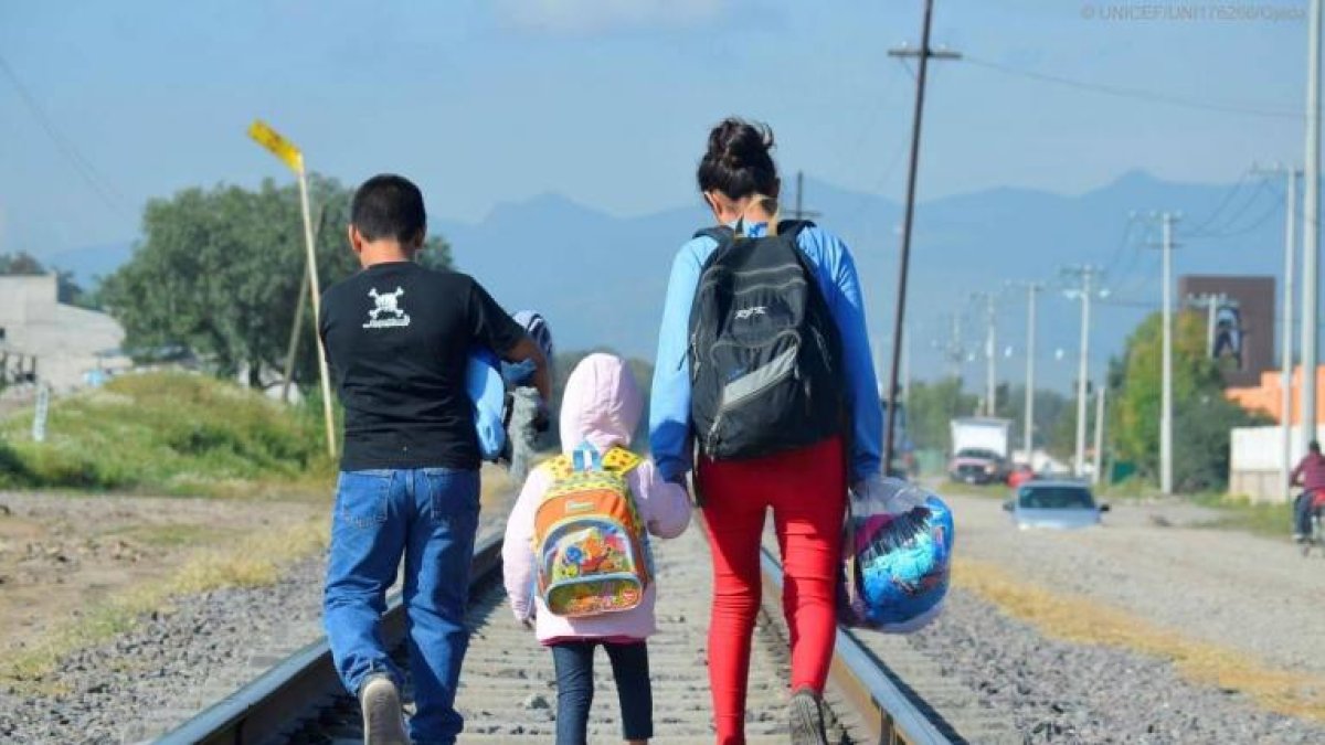 Los niños y adolescentes migrantes están expuestos a todo tipo de peligros.