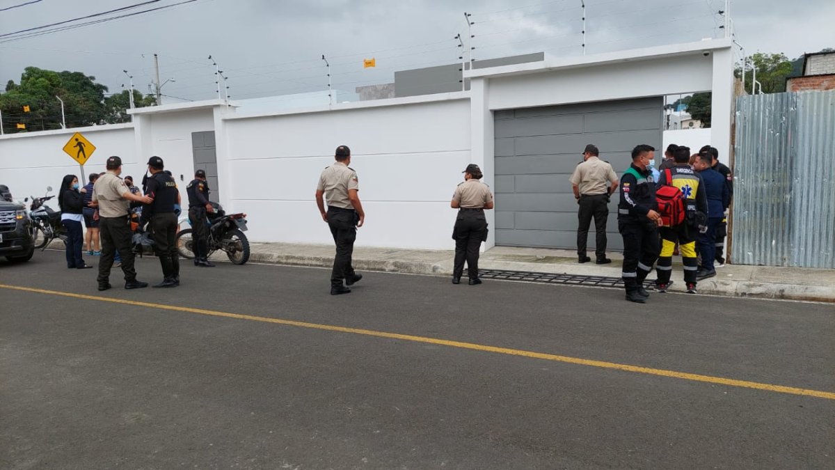 En este lugar se produjo en asesinato.