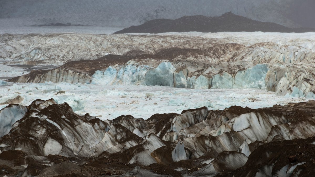 Fotografía del glaciar Exploradores, en el Parque Nacional Laguna San Rafael, el 13 de febrero de 2022 en la sureña región de Aysén (Chile).
