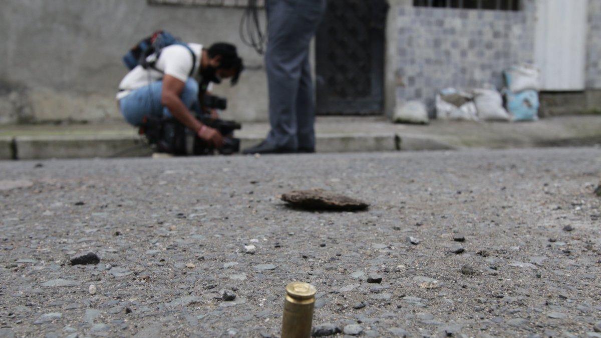 Tres casas fueron baleadas el martes 22 de febrero.