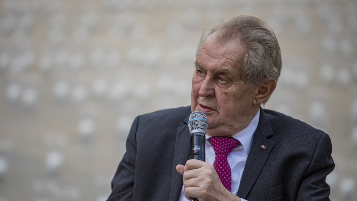 Milos Zeman, en una imagen de archivo