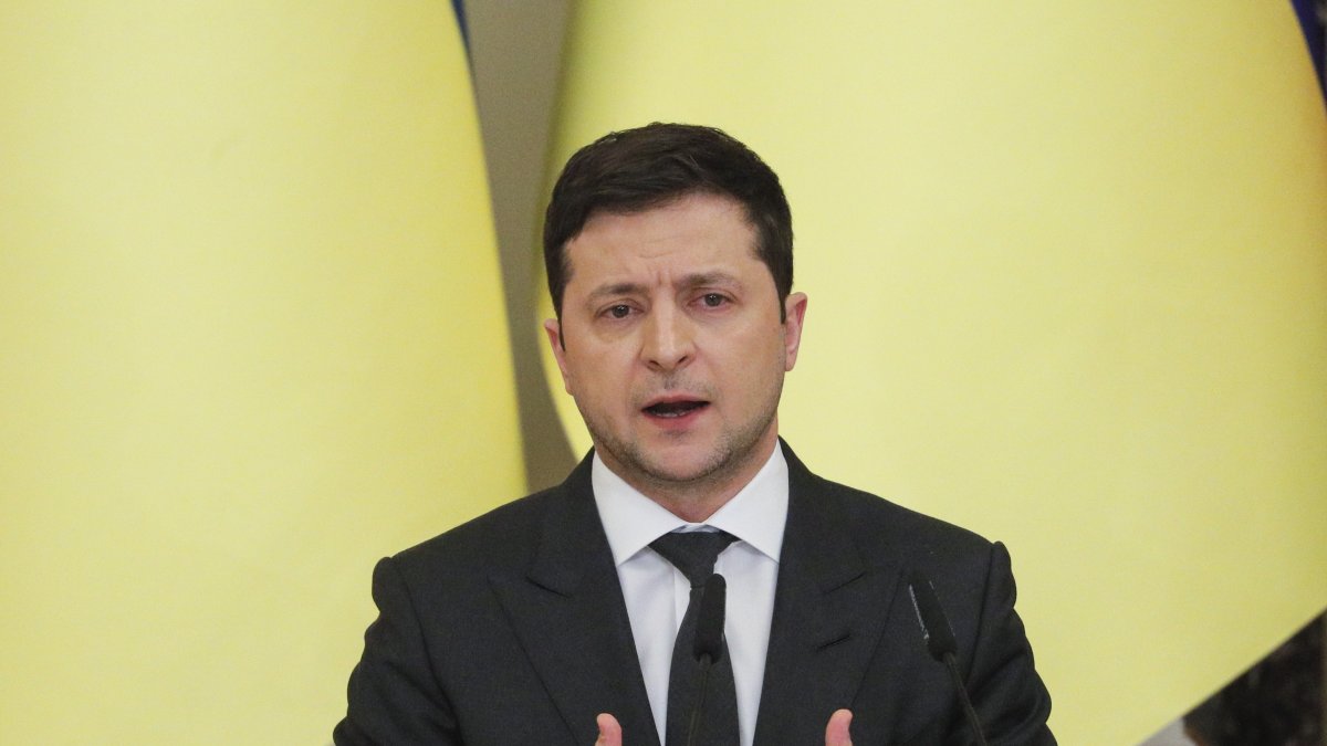 El presidente de Ucrania, Volodímir Zelenski