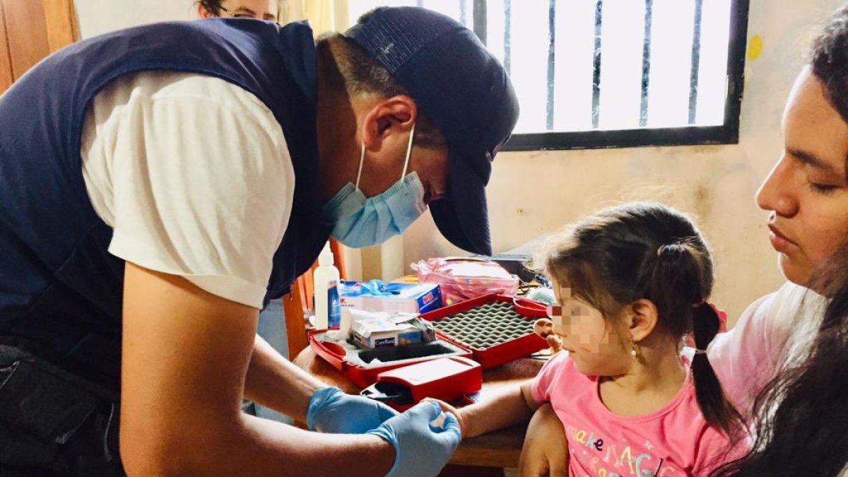 Salud. Las brigadas del INEC y de la Unicef recogieron información nutricional de los niños del cantón.