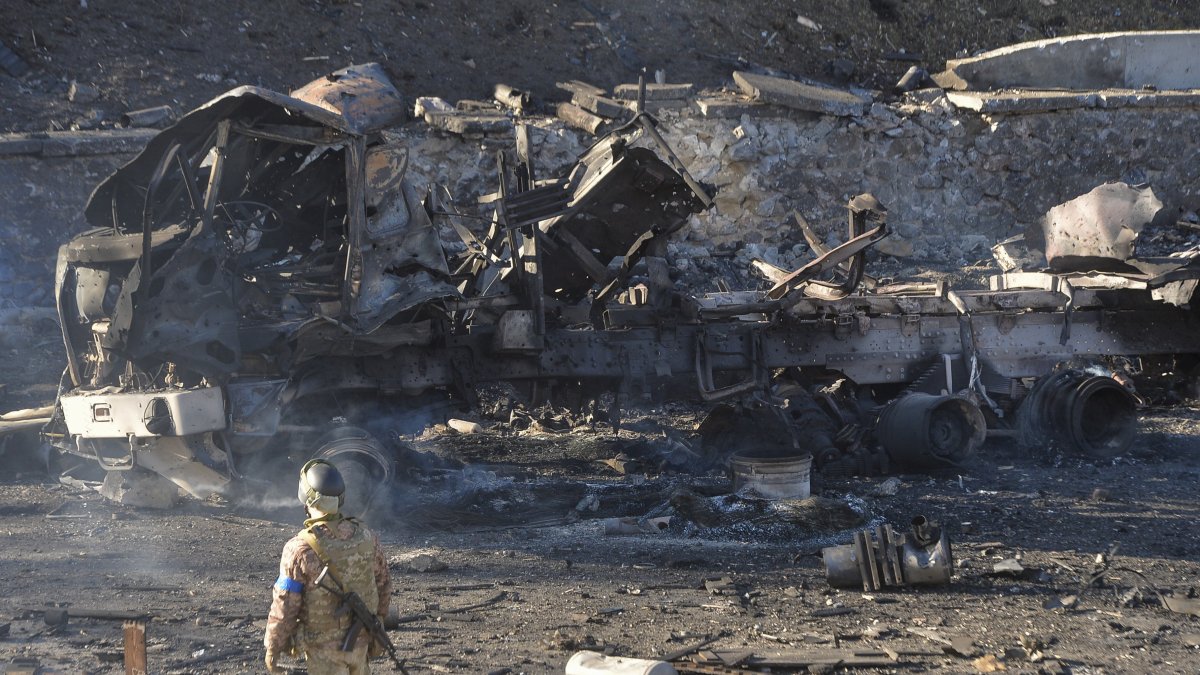 Rusia atacó durante la madrugada del sábado más de ochocientos objetivos militares ucranianos con misiles de crucero