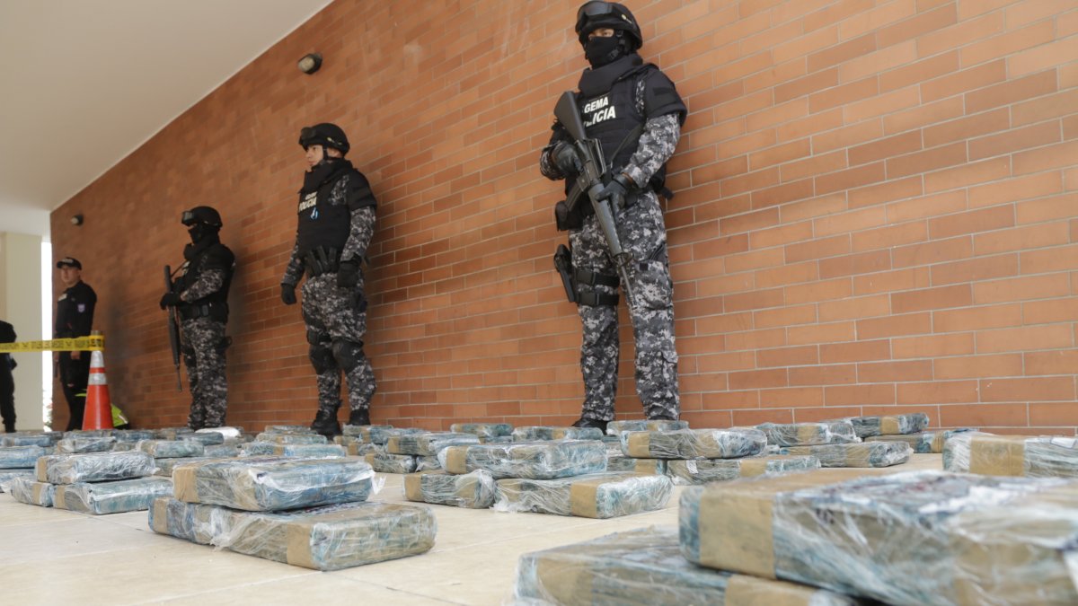 Proceso. La quema de estas sustancias se realiza en Quito. Está previsto que en marzo empiece en Guayaquil.