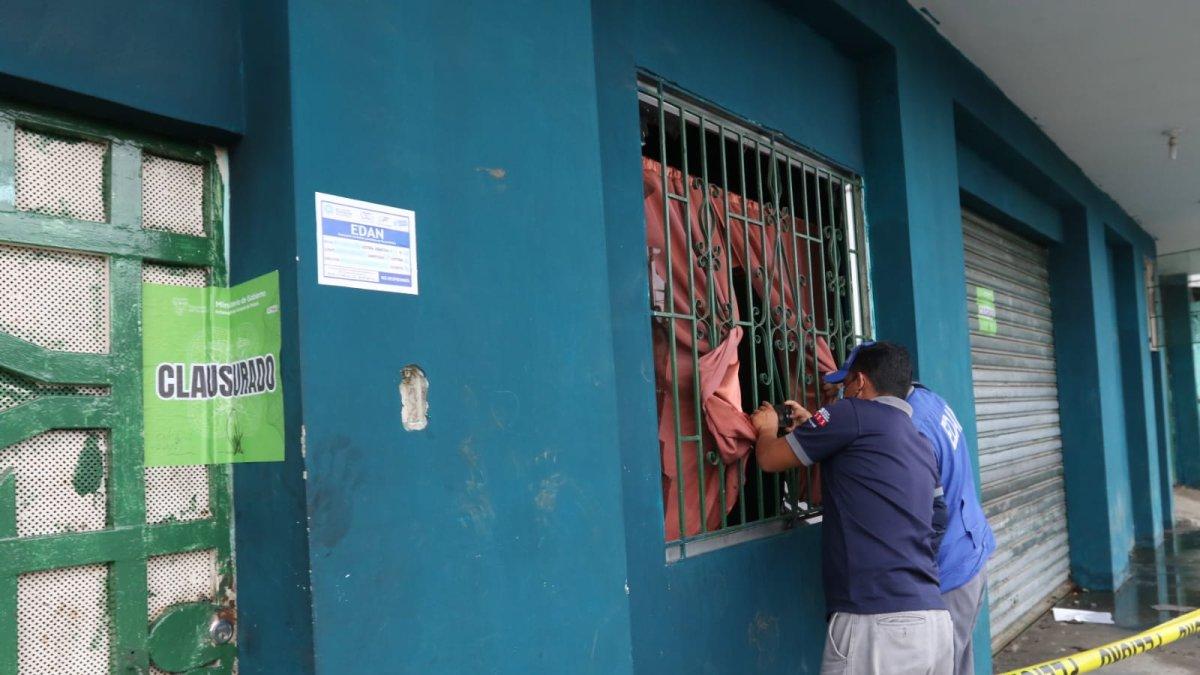 En la calle Q ente la 17 y la 18ava, una casa que funcionaba como uan supuesta clínica de rehabilitación se incendió.