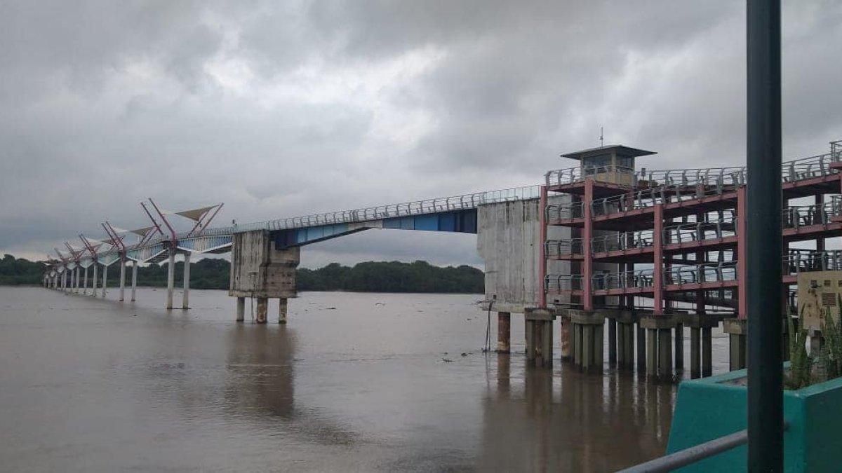 Paseos. La comunidad añora los recorridos sobre la obra.