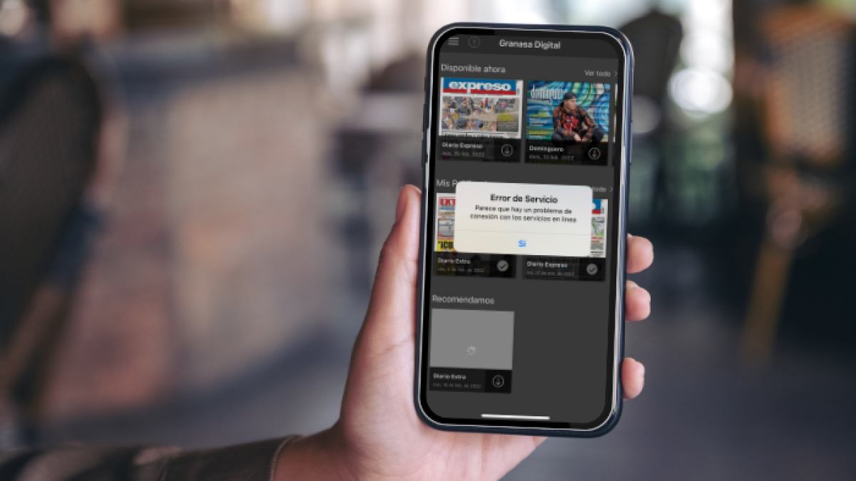 El acceso al Kiosko de GRANASA estuvo limitado por 4 días.