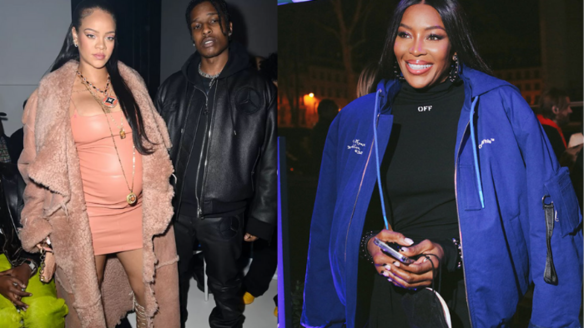 Rihanna, A$AP Rocky y Naomi Campbell