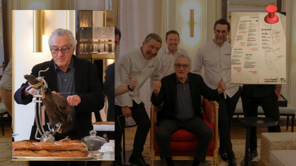 La comida exclusiva ha tenido lugar en el Mandarín Oriental Ritz, en concreto en la suite real del histórico hotel madrileño, inaugurado en 1910 y que hace ahora un año reabrió sus puertas tras su mayor reforma en 110 años.