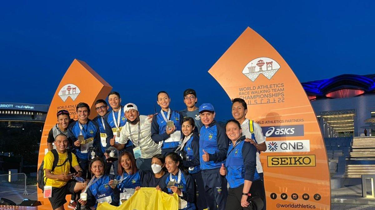 El equipo ecuatoriano volvió con tres medallas doradas. Dos de ellas fueron por equipos en masculino y femenino.