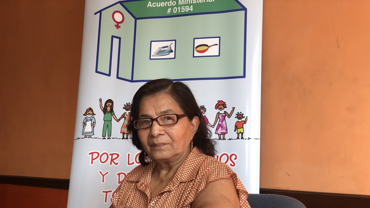 Maximina Salazar, presidenta de la Asociación de Trabajadoras Remuneradas del Hogar señala que el maltrato continúa, pero la lucha también.