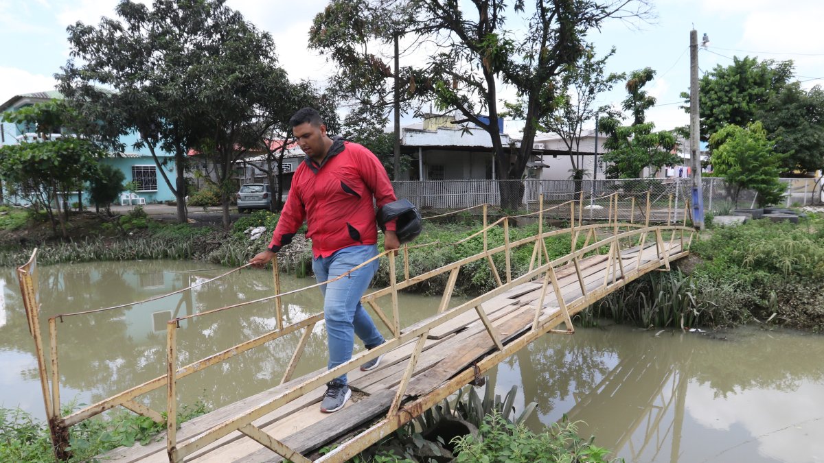 Los habitantes de La Aurora sufren algunos problemas