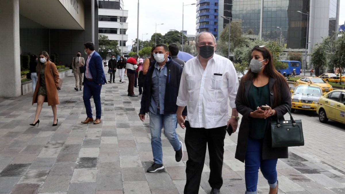 Diligencia. El año pasado el expresidente Abdalá Bucaram llegó el año pasado a Quito para una audiencia.