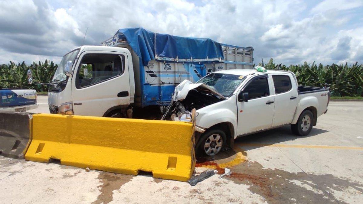 El siniestro habría ocurrido en la vía Machala - El Guabo