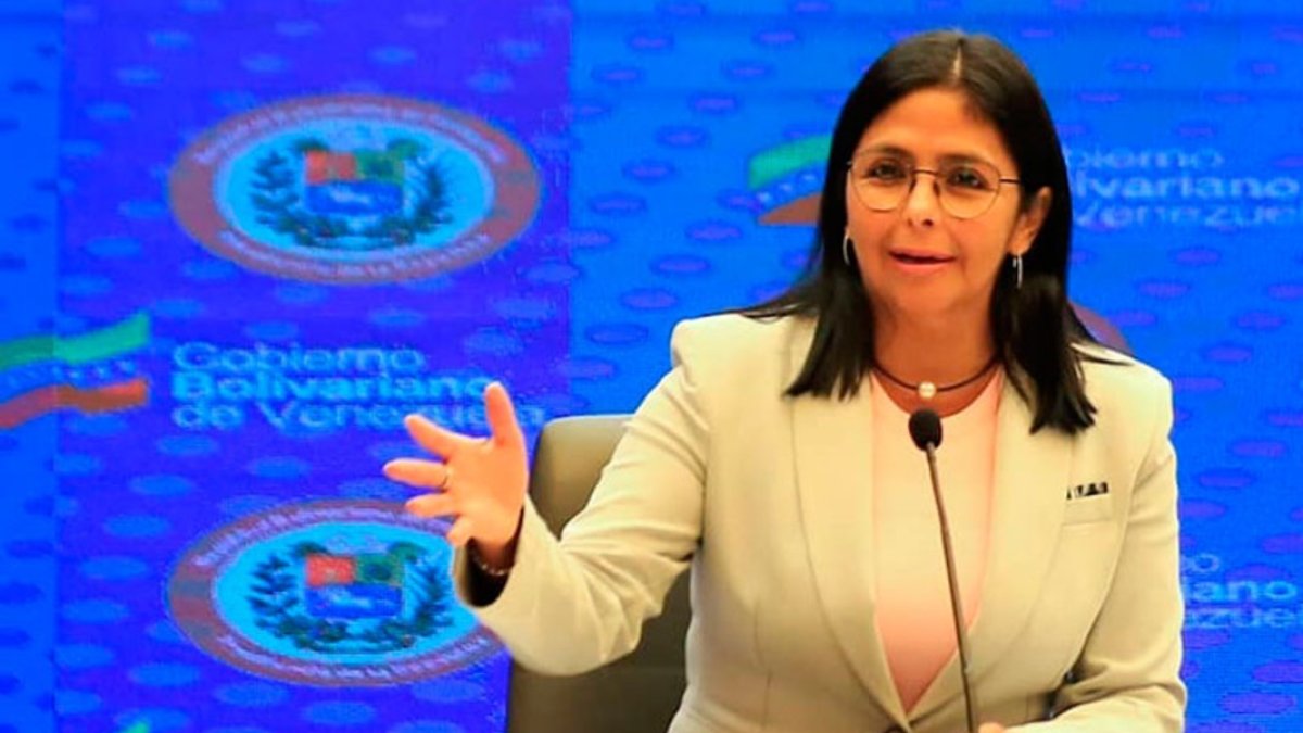 Delcy Rodríguez.