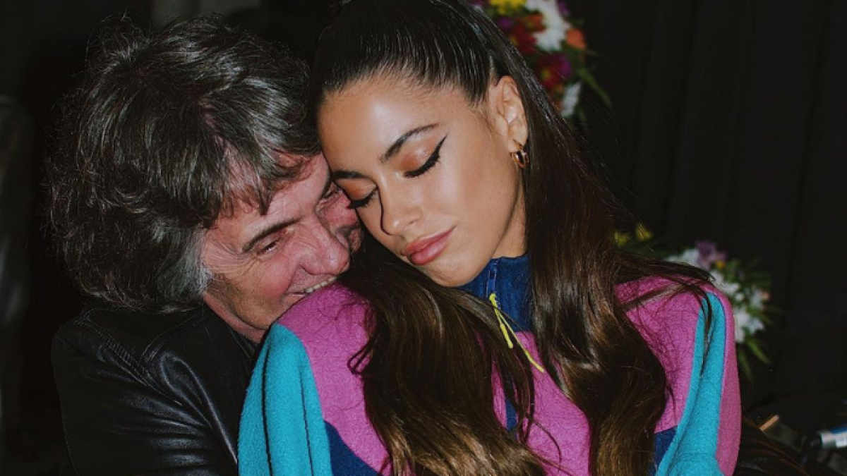 El papá de la argentina, aunque ya no figura como su manager desde hace algunos años, ha estado siempre presente en su carrera