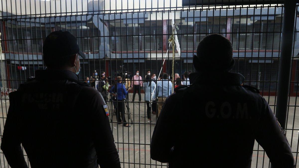 Custodia. La Policía Nacional pudo ingresar a la cárcel La Roca el pasado 2 de septiembre para que se ejecute un recorrido en donde se prometió mejoras a la infraestructura.
