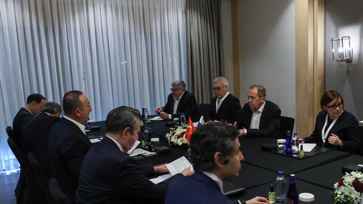 Imagen de las negociaciones esta semana en la localidad turca de Antalya