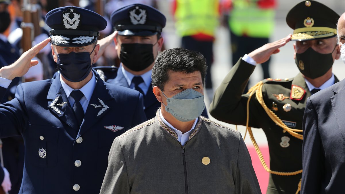 El presidente de Perú Pedro Castillo, enfrenta un proceso de destitución  en el Congreso de su país.