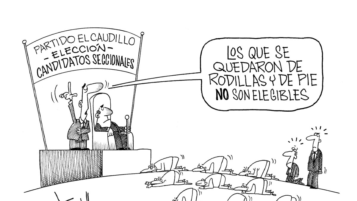 Sumisión total al líder.