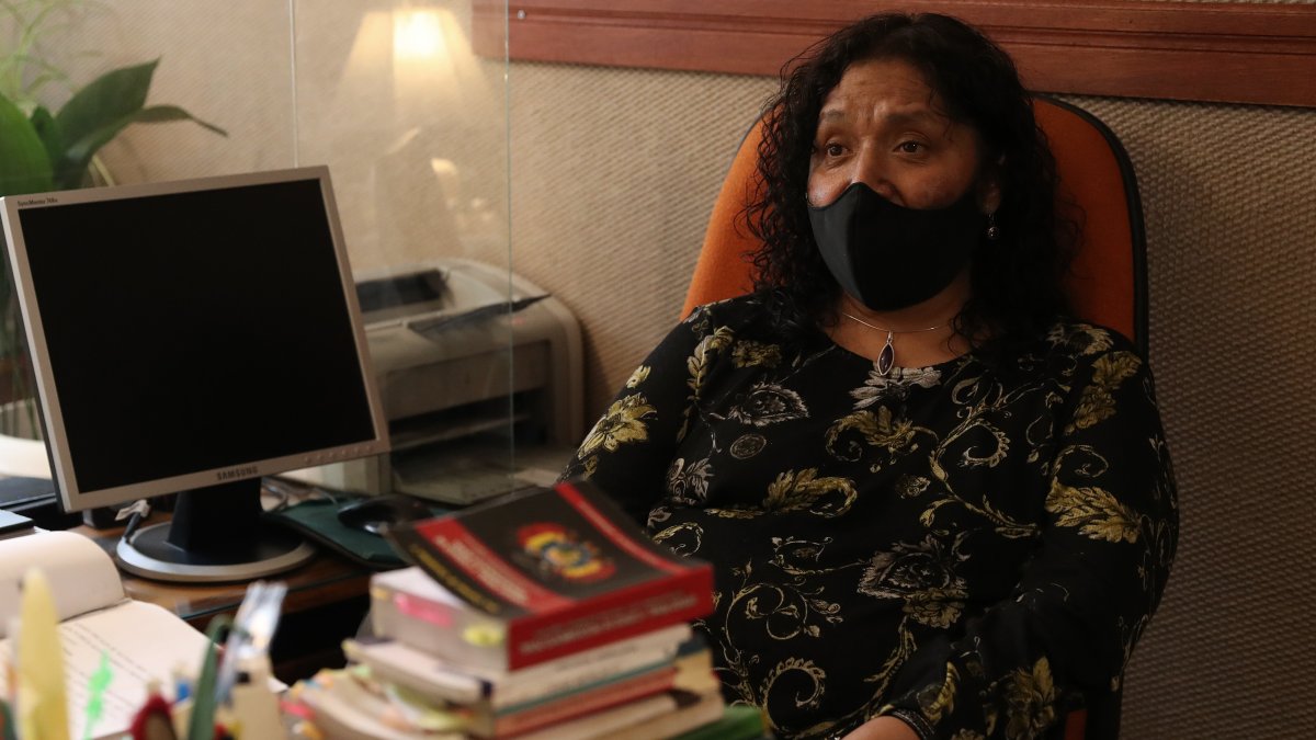 La abogada de la familia de Quispe, Valkhiria Lira, dice que ha tenido muchos problemas con el caso. Martín Alipaz 